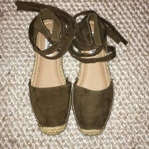 Steve Madden Ankle Tie Espadrilles